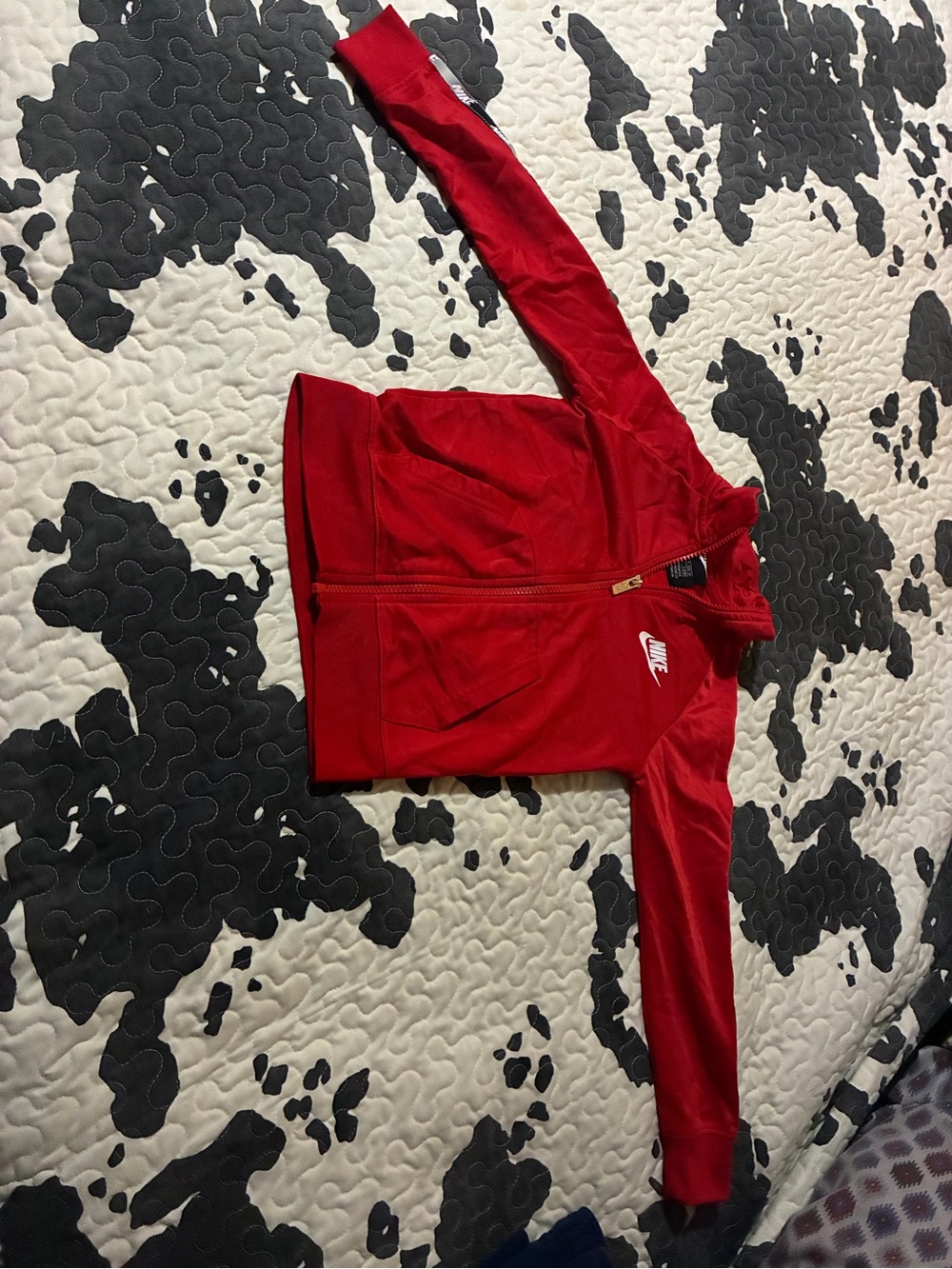 Nike Red Full-Zip Kids Jacket